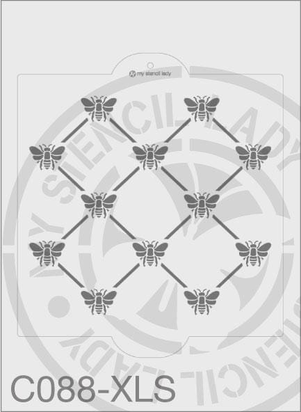 Stencil C088 - My Stencil Lady Australian Made Stencils Mandala Vintage Craft Scrapbooking