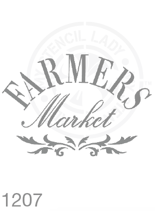 My Stencil Lady Stencil Stencil 1207 Chalk Painting Furniture Decor Stencils