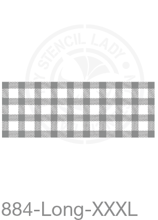 My Stencil Lady Stencil XXXLarge - 180x500mm Cutout (Sheet size 195x520mm) Stencil 884 Chalk Painting Furniture Decor Stencils