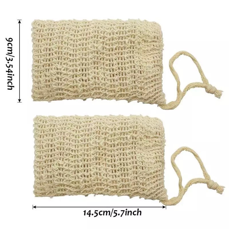 Natural Exfoliating Soap Pouch