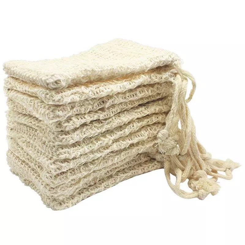 Natural Exfoliating Soap Pouch