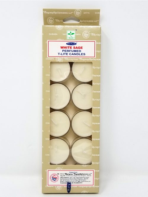 White Sage Perfumed Tealight Candles
