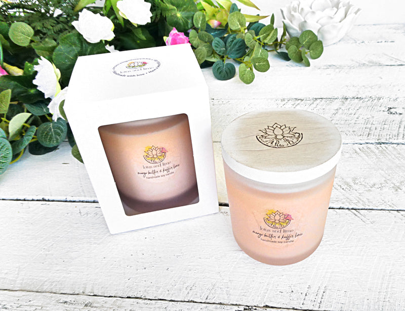 Soy Candle - Mango Butter & Kaffir Lime