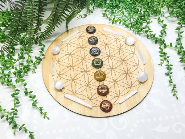 Chakra Energy D - Crystal Energy Grid Pack