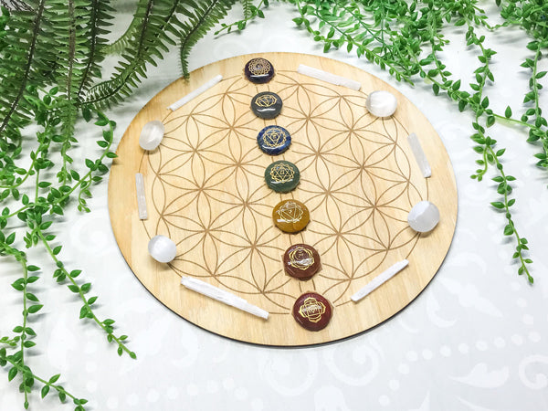 Chakra Energy D - Crystal Energy Grid Pack