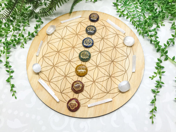 Chakra Energy D - Crystal Energy Grid Pack