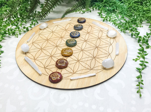 Chakra Energy D - Crystal Energy Grid Pack