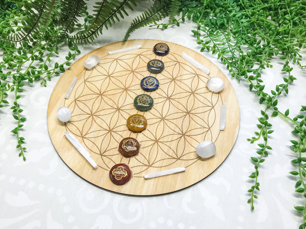 Chakra Energy D - Crystal Energy Grid Pack