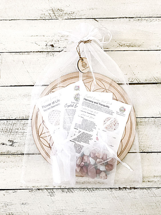 Harmony and Tranquility A - Crystal Energy Grid Pack