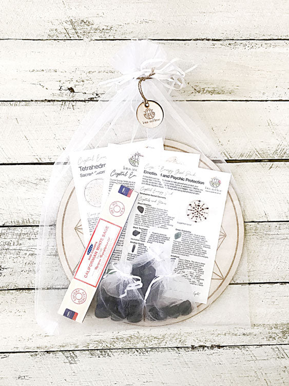 Emotional and Psychic Protection A - Crystal Energy Grid Pack