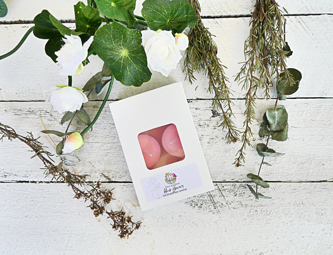 Soy Tealight Candles - Lotus Flower