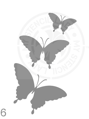 My Stencil Lady Stencil Stencil 006 Chalk Painting Furniture Decor Stencils