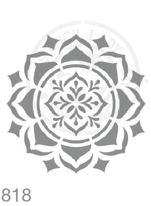 My Stencil Lady Stencil Stencil 818 Chalk Painting Furniture Decor Stencils