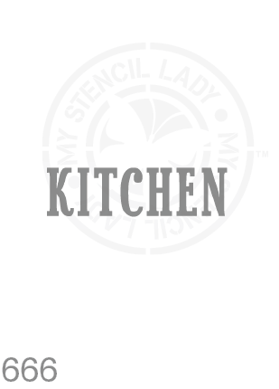 My Stencil Lady Stencil Stencil 666 Chalk Painting Furniture Decor Stencils