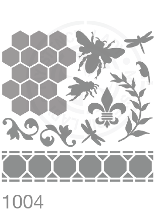 My Stencil Lady Stencil Stencil 1004 Chalk Painting Furniture Decor Stencils