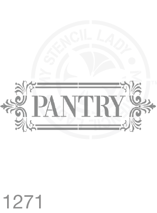 My Stencil Lady Stencil Stencil 1271 Chalk Painting Furniture Decor Stencils