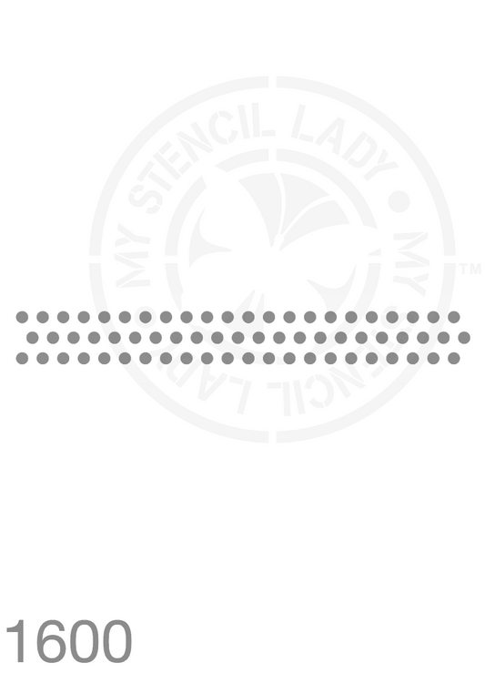 Long Thin Border Stencil 1600 Reusable Country Town Cottage Home Decor Stencils and Templates