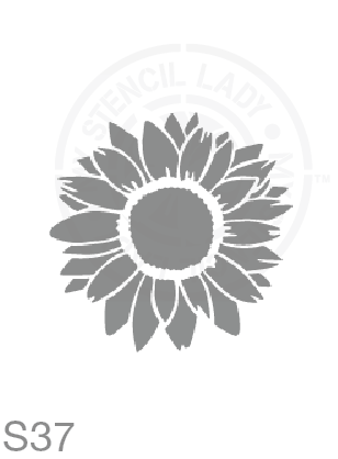 My Stencil Lady Stencil Small - 80mm Design (Sheet Size 95x95mm) Stencil S37 Chalk Painting Furniture Decor Stencils