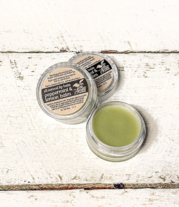 Peppermint & Lemon Balm Lip Balm
