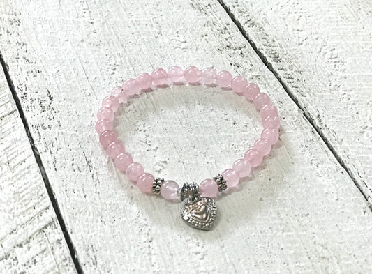 Crystal Bracelet Rose Quartz