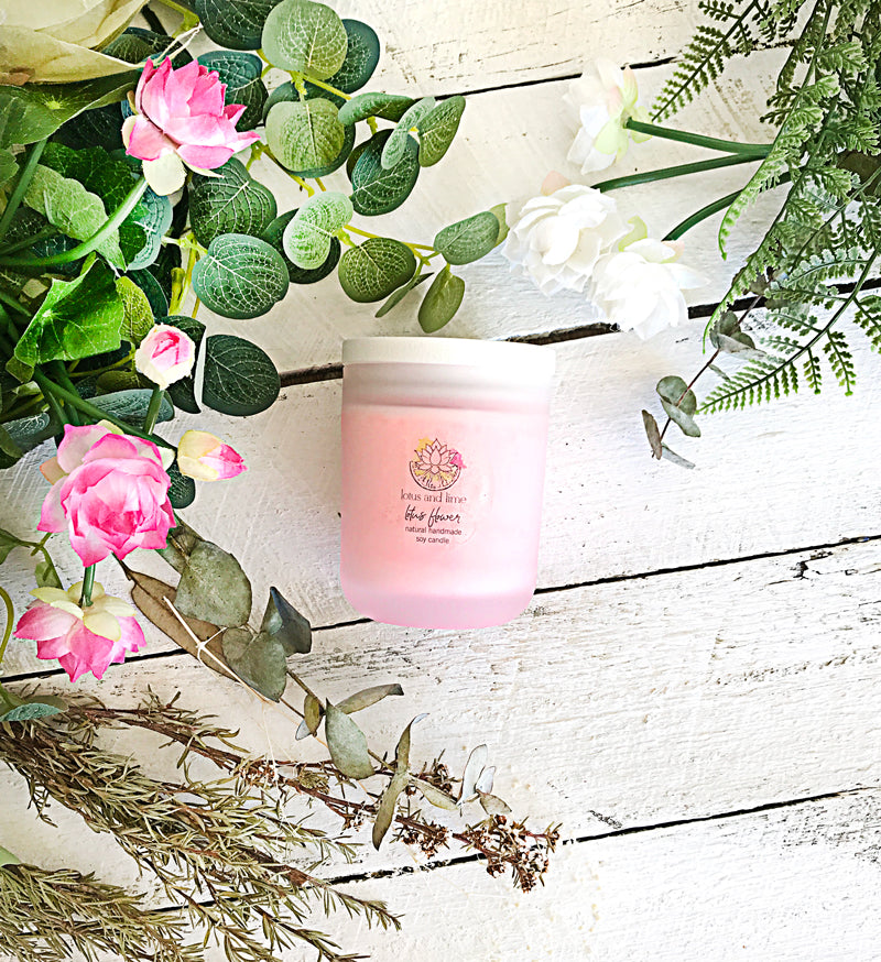 Soy Candle - Lotus Flower