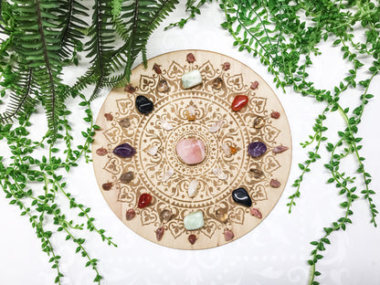 Happiness and Joy - Positive Vibes - Crystal Energy Grid Pack