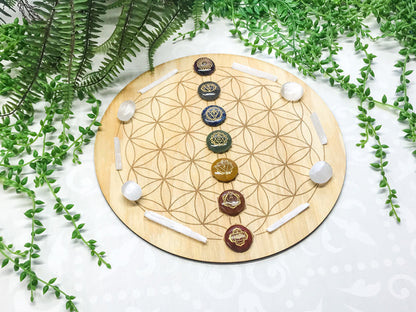 Chakra Energy D - Crystal Energy Grid Pack