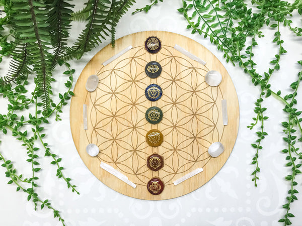Chakra Energy D - Crystal Energy Grid Pack