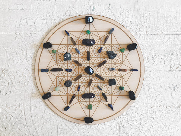 Emotional and Psychic Protection A - Crystal Energy Grid Pack