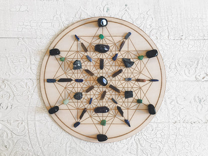 Emotional and Psychic Protection A - Crystal Energy Grid Pack