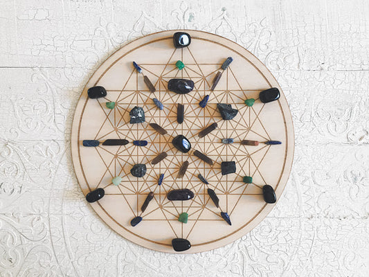 Emotional and Psychic Protection A - Crystal Energy Grid Pack