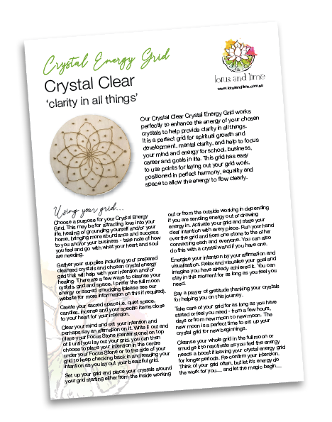 Crystal Energy Grid - Crystal Clear