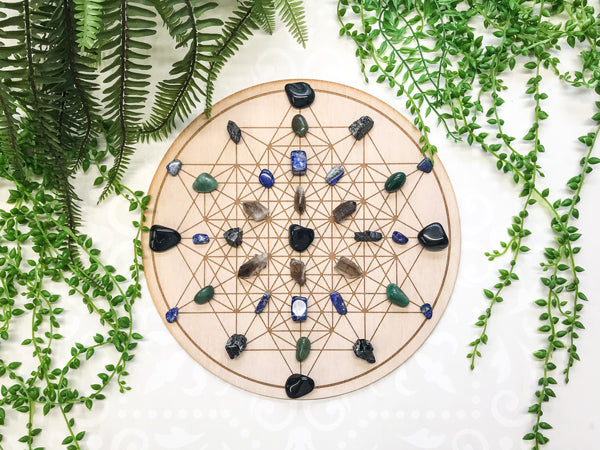 Emotional and Psychic Protection B - Crystal Energy Grid Pack