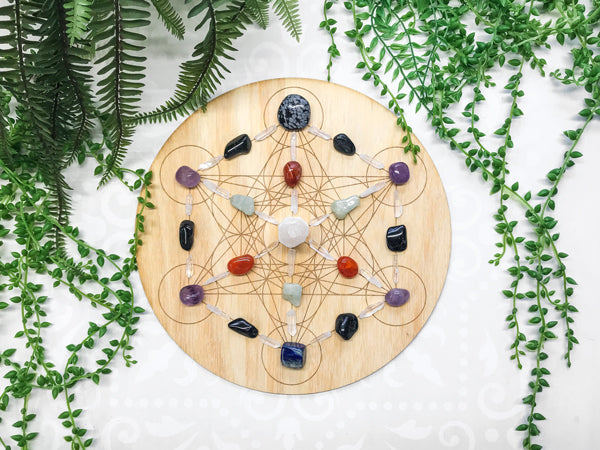 Meditation Enhancer A - Crystal Energy Grid Pack