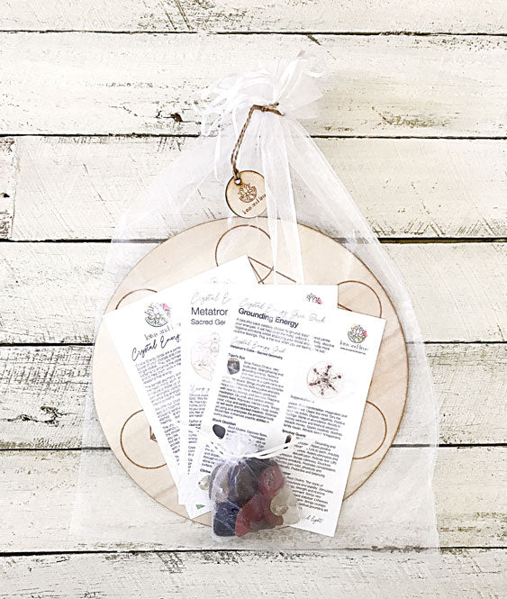 Grounding Energy - Crystal Energy Grid Pack