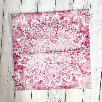 Pink Flower Mandala Pillowcase