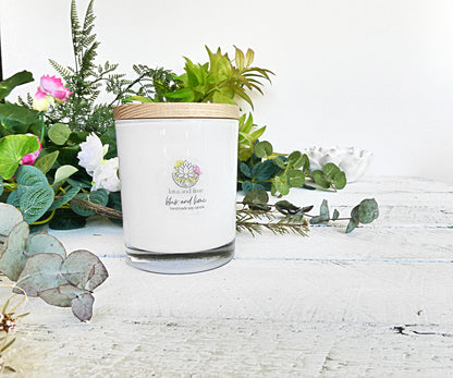 Soy Candle - Lotus and Lime Signature Scent
